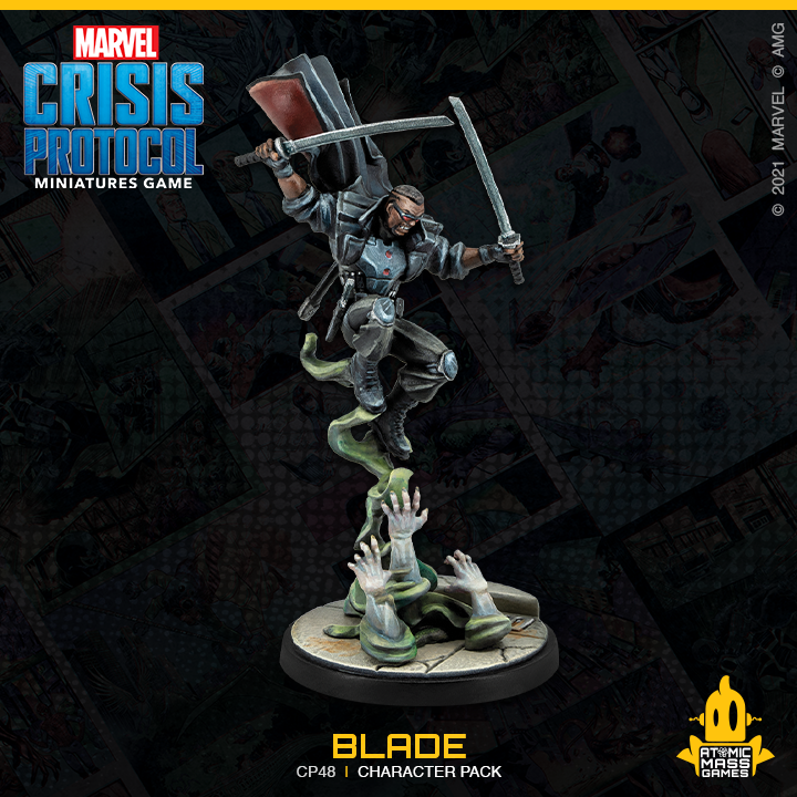 Marvel Crisis Protocol : Blade and Moon Knight Character Pack